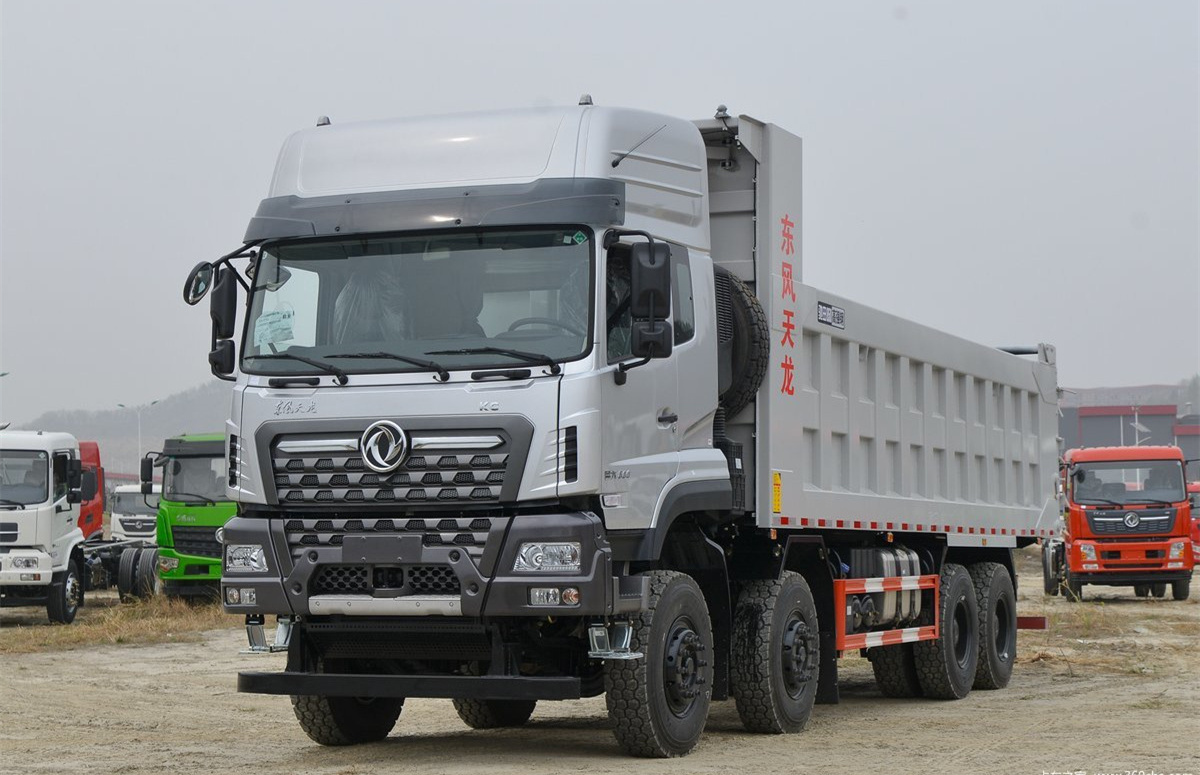 Second Hand Dong Feng 8X4 Dump Truck Dong Feng Used KC 12 Wheeler Tipper Truck 600 HP