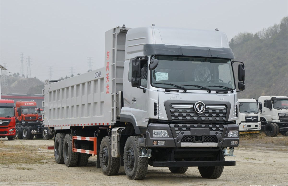 Second Hand Dong Feng 8X4 Dump Truck Dong Feng Used KC 12 Wheeler Tipper Truck 600 HP