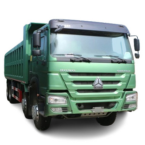 Howo Dump Truck for Sale 12 wheel Dump Truck 375hp Used 8x4 Tipper Truck for Ghana