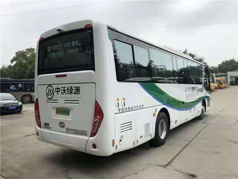 Zhongtong Used Electric Bus  for Sale Passenger Bus Coach with  Sliding Windows 2017 Year