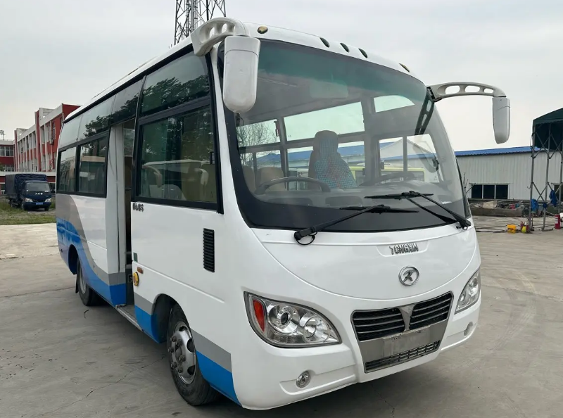 Luxury China Coach Bus Jac 19 Seats Passenger Bus Medium Bus Diesel Front Engine Low Price for Sale