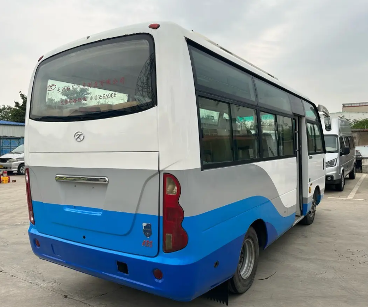 Luxury China Coach Bus Jac 19 Seats Passenger Bus Medium Bus Diesel Front Engine Low Price for Sale