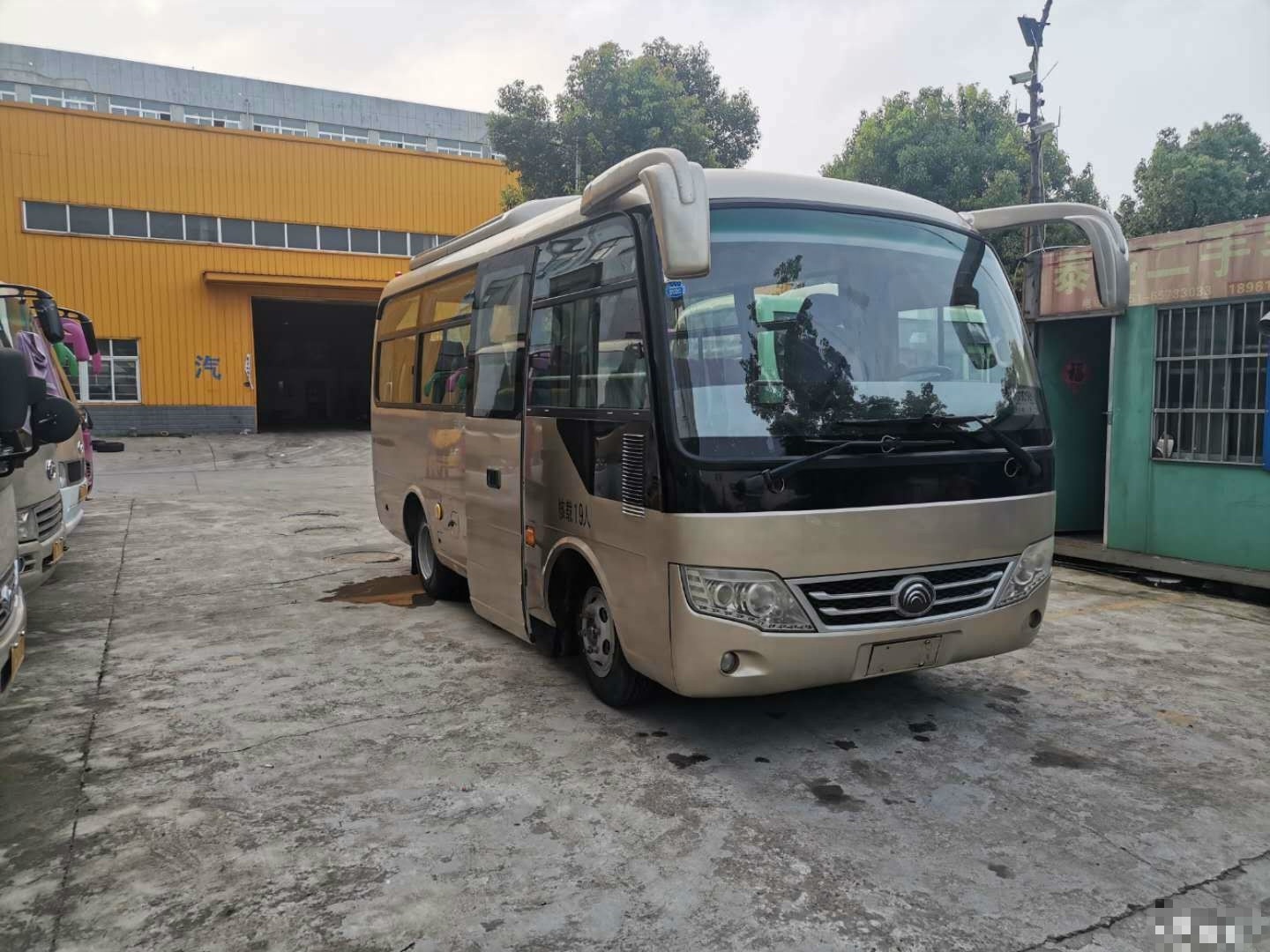 Promotion Mini Bus Used Yutong ZK6609 Diesel Engine 19 Passengers Second Hand Van Coaches Buses for Sale