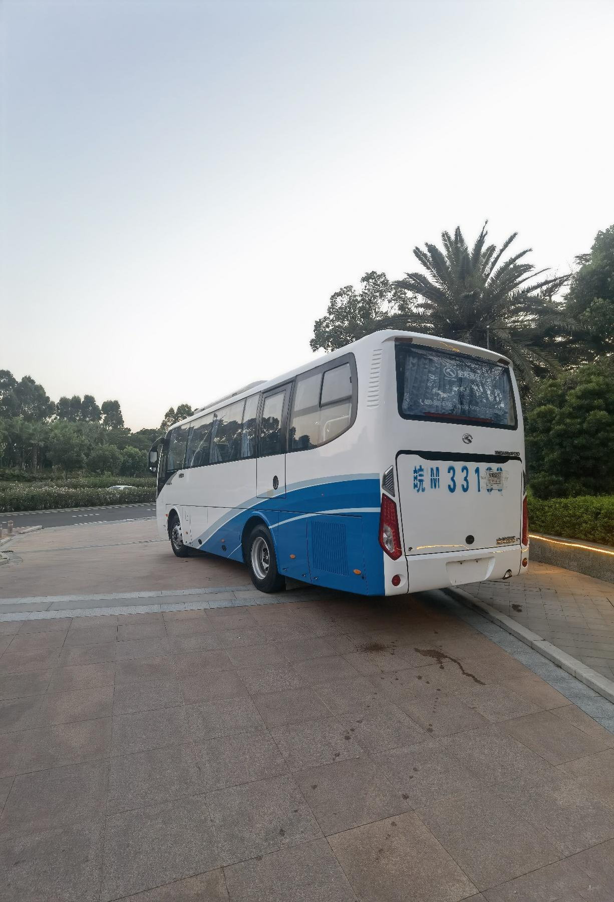 Second Hand Bus Sealed Window 40 Seats Passenger Used King Long Coach City Buses for sale