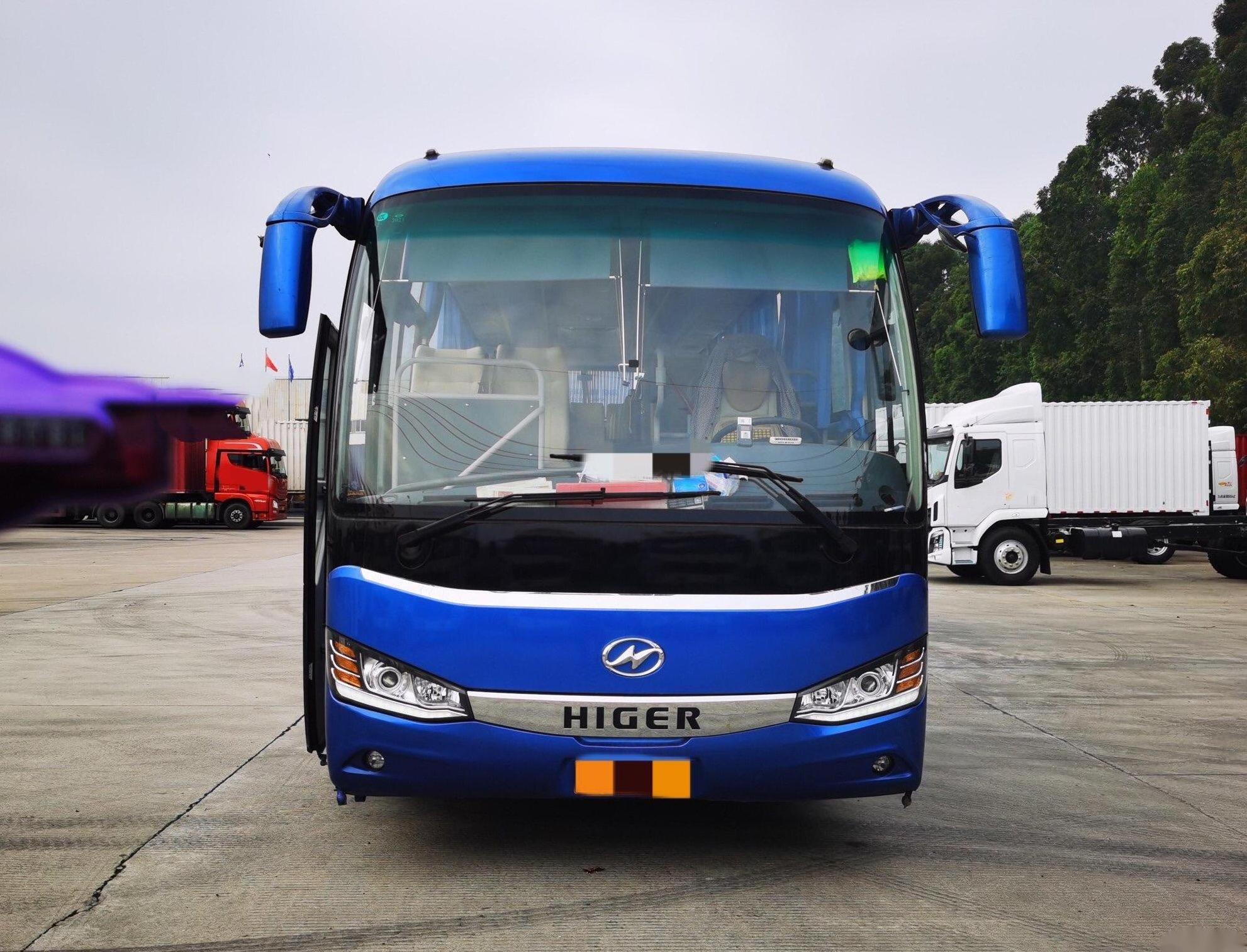 Used Coach Bus Electric Lock 2+2 Layout 40 Seats Tourist Bus Coach Left Hand Drive Buses For Sale