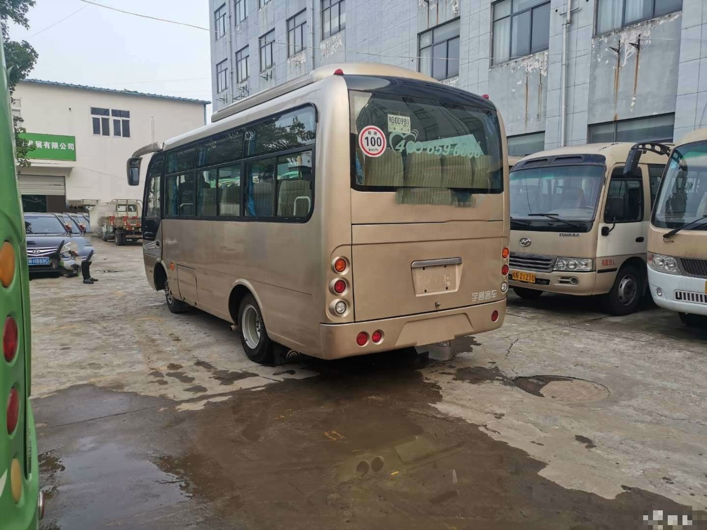 Promotion Mini Bus Used Yutong ZK6609 Diesel Engine 19 Passengers Second Hand Van Coaches Buses for Sale