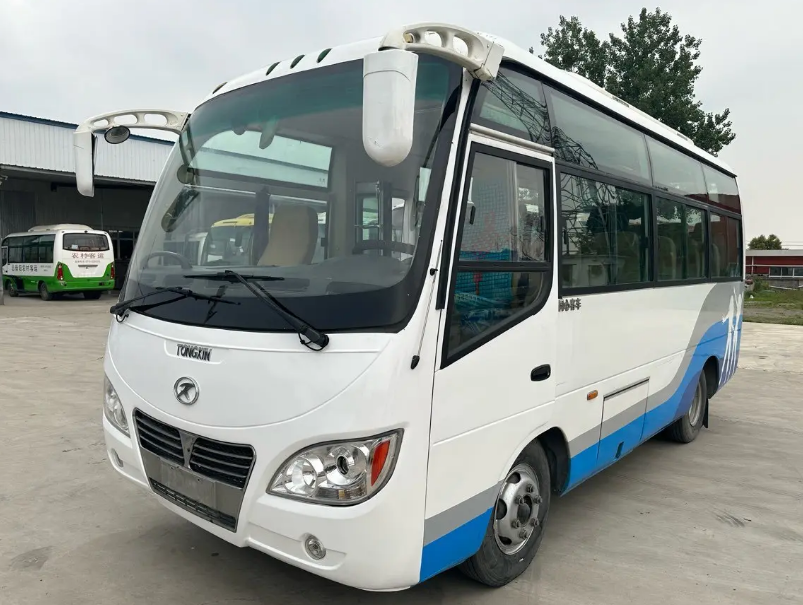 Luxury China Coach Bus Jac 19 Seats Passenger Bus Medium Bus Diesel Front Engine Low Price for Sale