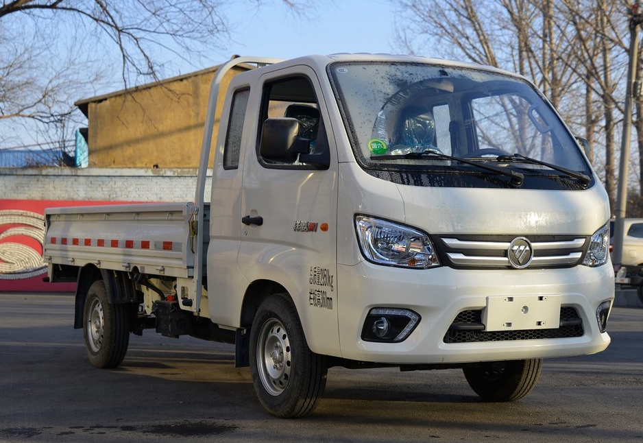 Foton China Hot Sale Light Cargo Truck 4X2 1221hp Column Plate Lorry Truck Gasoline Euro VI