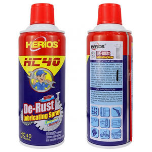 HERIOS Car Care Products Rust Remover HC 40 Anti Rust Lubricant Spray Silicone Spray Lubricant Penetrating Oil