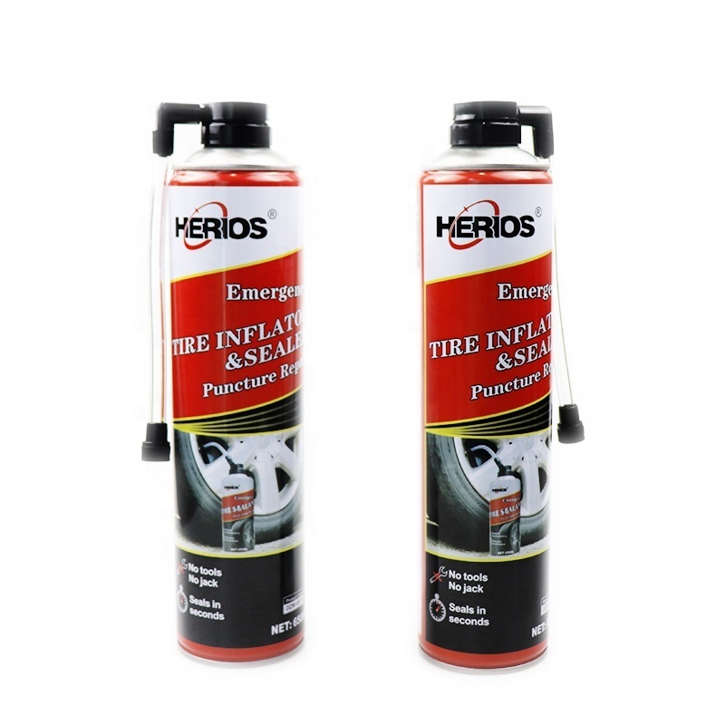 HERIOS Anti Puncture Liquid Tyre Sealant Spray Tire Sealant For Multi Cars