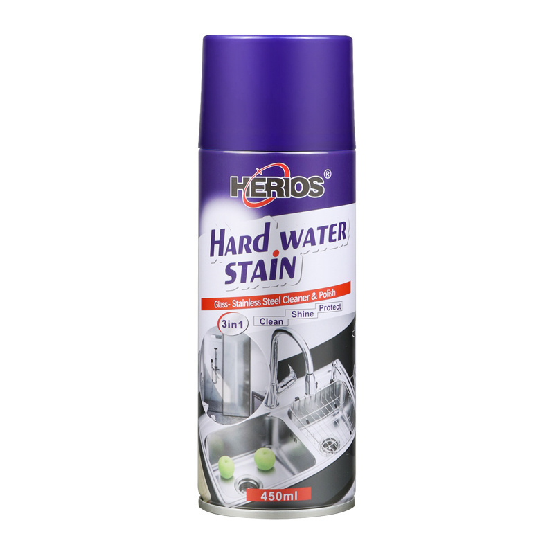 450ml HERIOS Water Marks Remover Stainless Steel Cleaner Spray