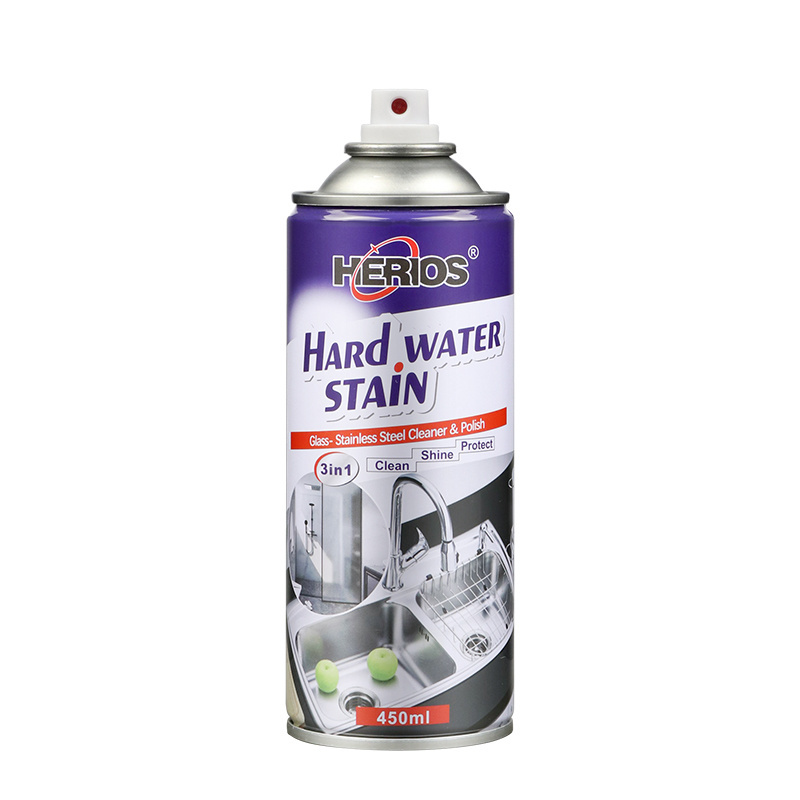 450ml HERIOS Water Marks Remover Stainless Steel Cleaner Spray