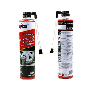 2022 Tire Sealer and Inflator Anti Puncture Heavy Duty Tire Repair Spray 650ml HERIOS