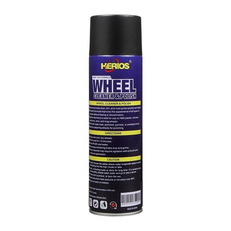 2022 Car Products HERIOS 500ml Acid Free Professional Rim Wheel Cleaner Spray German Technology