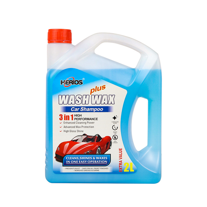 2L Car Wash Wax Highly Concentrated Automotive Body wash & Wax Foaming Car Shampoo Cleaner