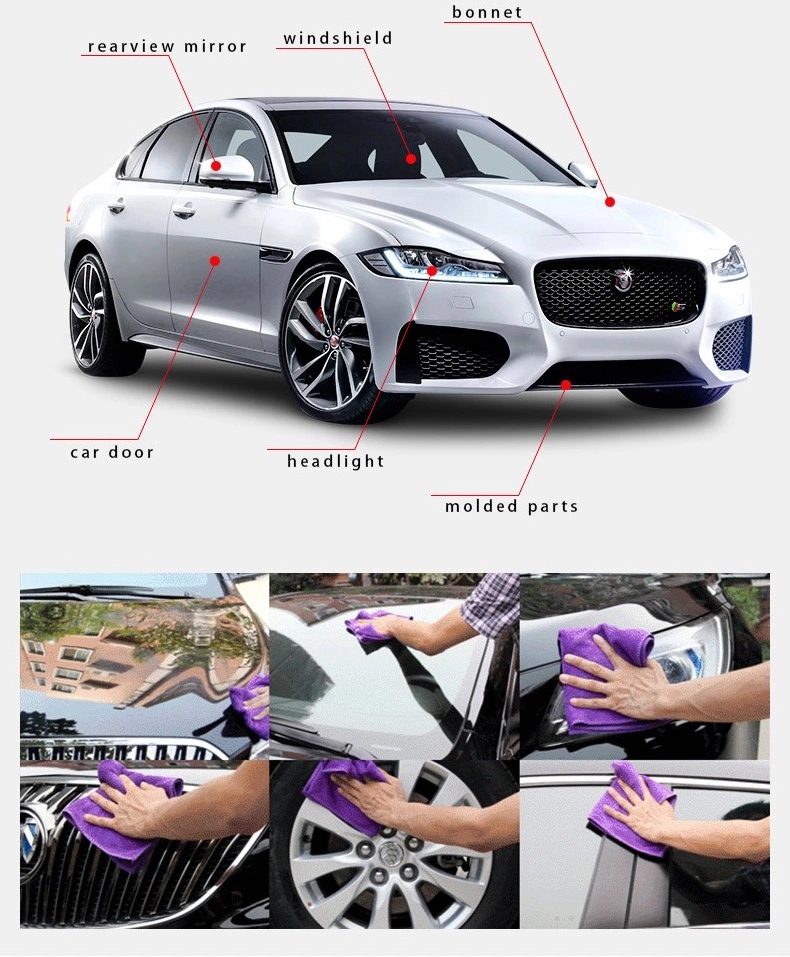 3 in 1 High Protection Quick Car Ceramic Coating Spray Nano Anti Hydrophobic Polish Agent Car Spray Wax Cleaning Agent