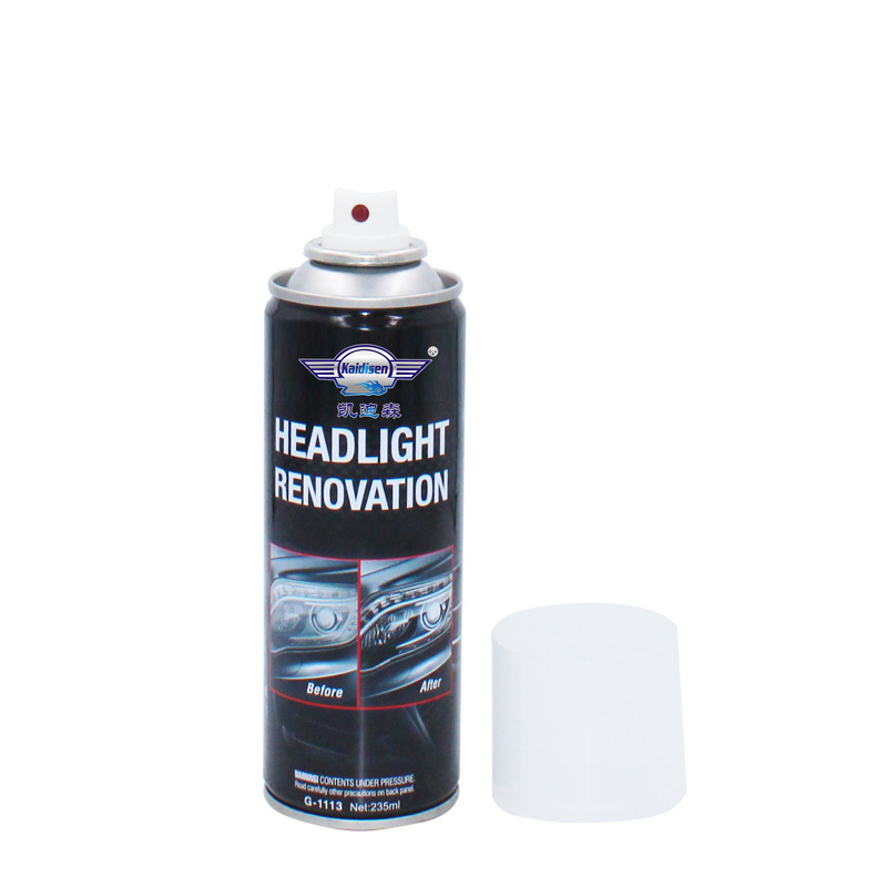 Headlight Restoration Kit,Headlamp Polishing Spray Kit,Headlight Restoration Lens Cleaning Tools for Car Care