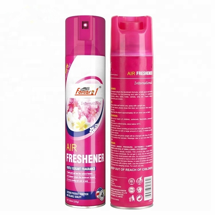 300ml wholesale air freshener spray home care air freshener spray aerosol sir freshener for hotel