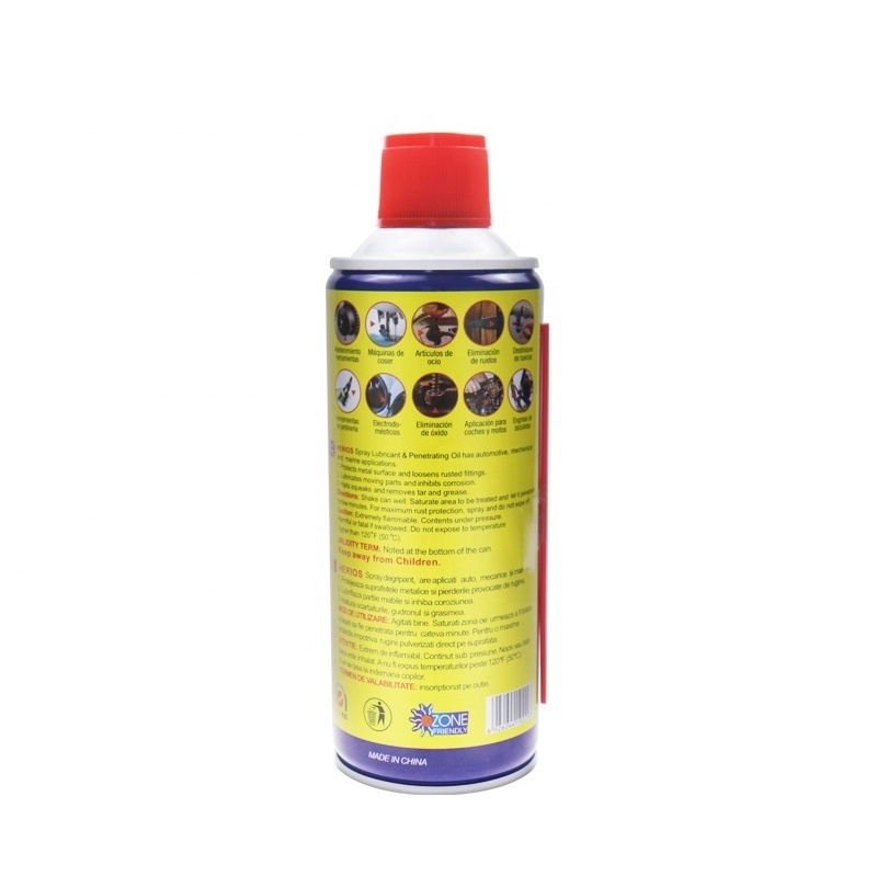 HERIOS 450 ml Specialist Silicone Lubricant Spray With Straw Spray Silicone Lubricant Provides A Protective