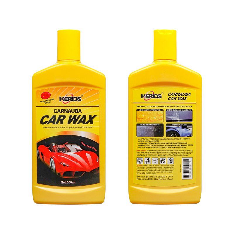 500ML HERIOS Liquid Car Wash Wax Carnauba Car Wax Liquid