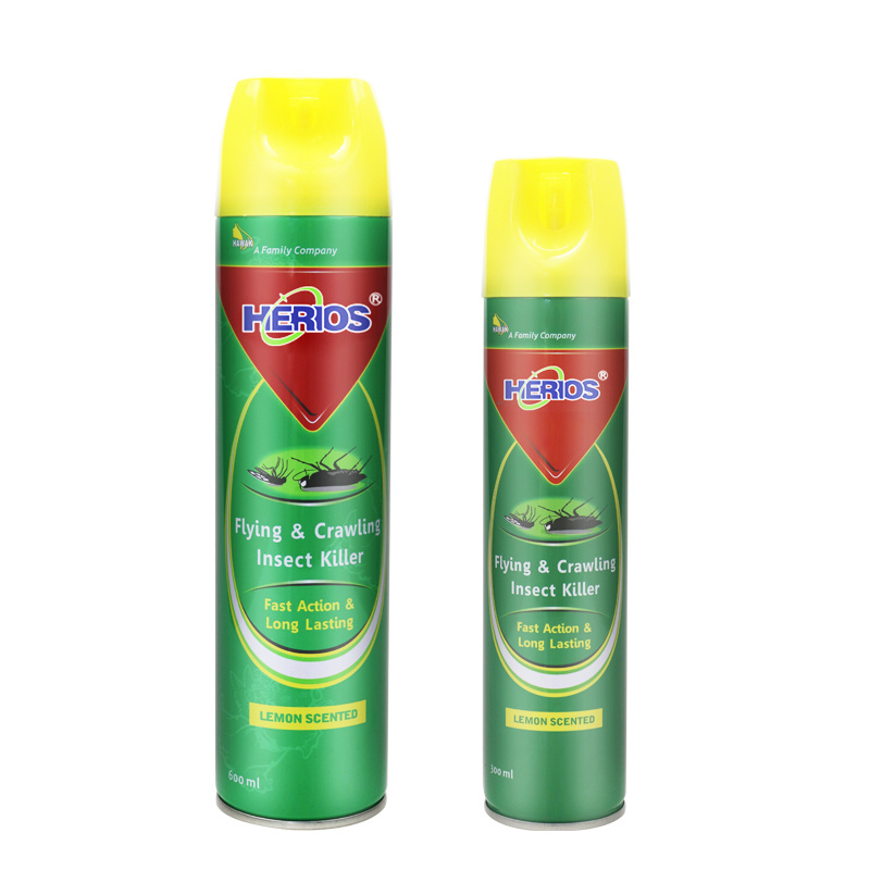 Custom Logo All Season Anti Flying Crawling Insect Killer Spray 600ml 300ml High Mosquito Repellant Spray