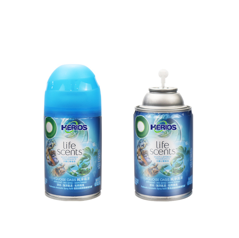 250ML HERIOS Refilled Home Fragrance Air Freshener Spray Refill Air Freshener Dispenser