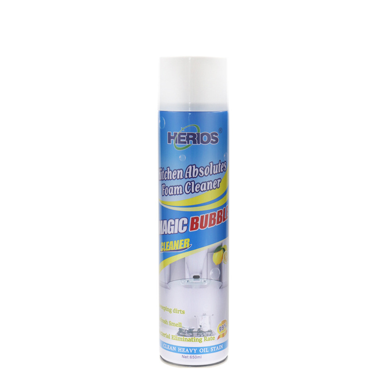 HERIOS Home Care Interior Cleaning Products Multi-Purpose Kitchen  Foam Cleaner Remove Oil Stain