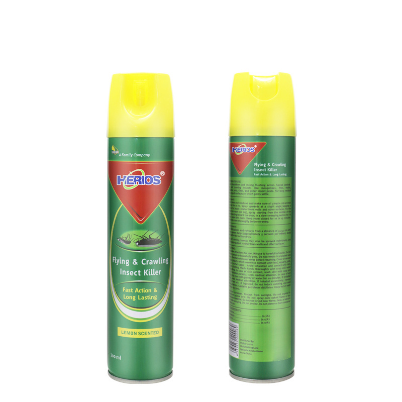 Custom Logo All Season Anti Flying Crawling Insect Killer Spray 600ml 300ml High Mosquito Repellant Spray