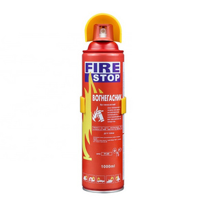 Poplar Car Care Product Car Fire Extinguisher Mini Fire Stop Fire Foam Extinguisher 1000ml