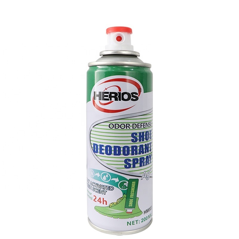 HERIOS 180ml Deodorization And Sterilization Spray For Shoes Socks Shoe Cabinets Wardrobes