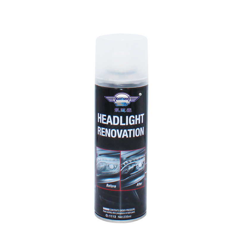 Headlight Restoration Kit,Headlamp Polishing Spray Kit,Headlight Restoration Lens Cleaning Tools for Car Care