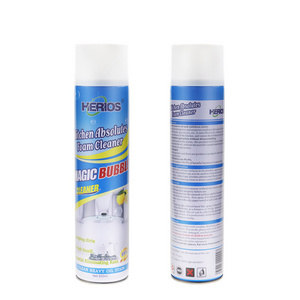 HERIOS Home Care Interior Cleaning Products Multi-Purpose Kitchen  Foam Cleaner Remove Oil Stain