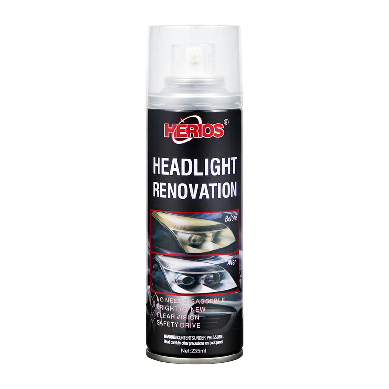 Car Care Headlight Renovation Cleaner Headlamp Shade Oxidation Scratch Repair Coating Polishing Spray