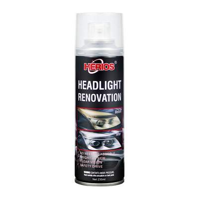 Car Care Headlight Renovation Cleaner Headlamp Shade Oxidation Scratch Repair Coating Polishing Spray