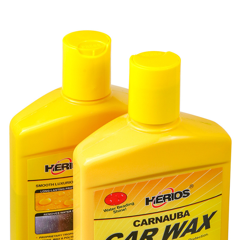 500ML Creamy Carnauba Car Wax - Deep Gloss Shine and Long-Lasting UV Protection for cars