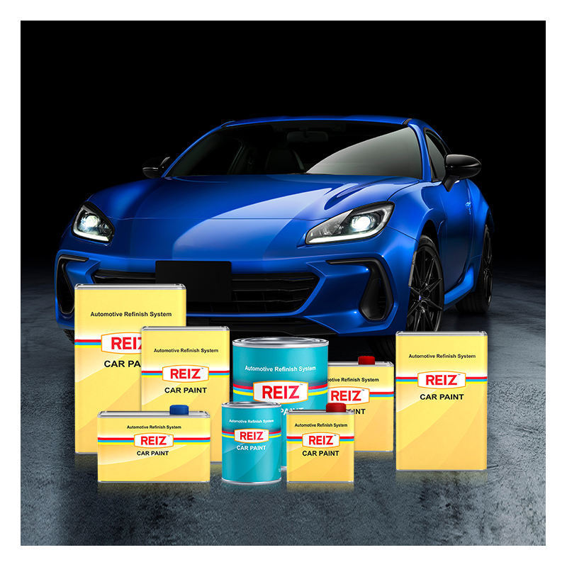 Supplier Reiz 1k 2k Solid White Color Automotive Paint Distributorsrefinish Auto Car Paint