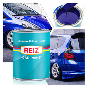 Reiz High Quality Auto Paint 1k 2k Metallic Blue Colors Repair Coating Automotive Car Paint