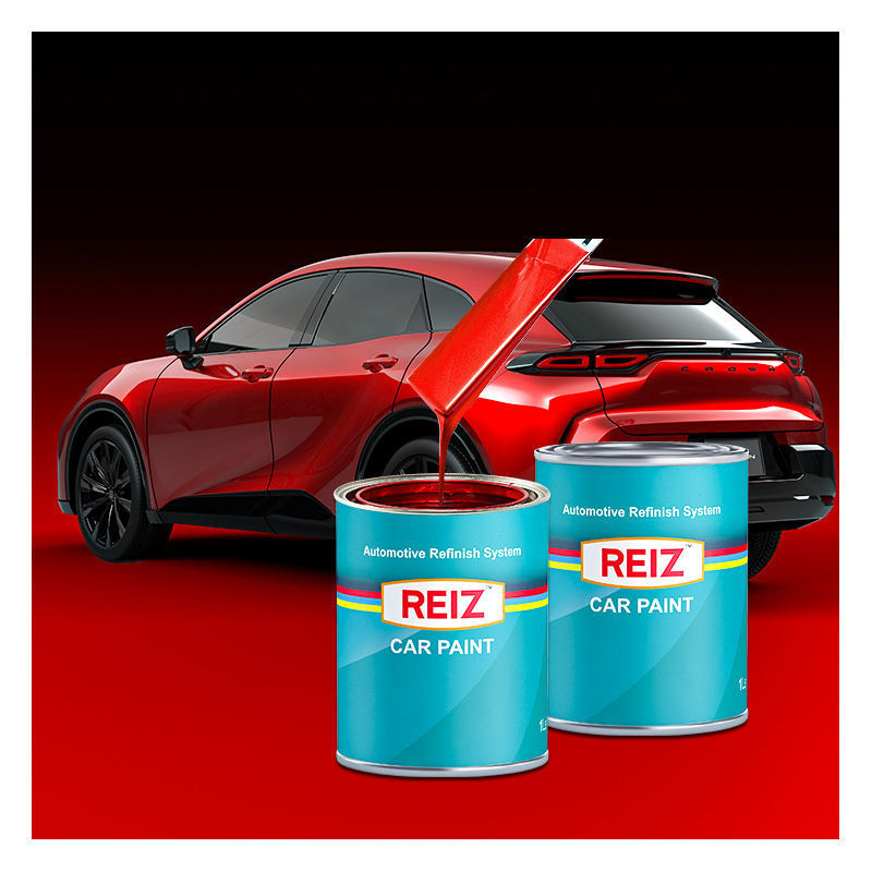 Supplier Reiz 1k 2k Solid White Color Automotive Paint Distributorsrefinish Auto Car Paint