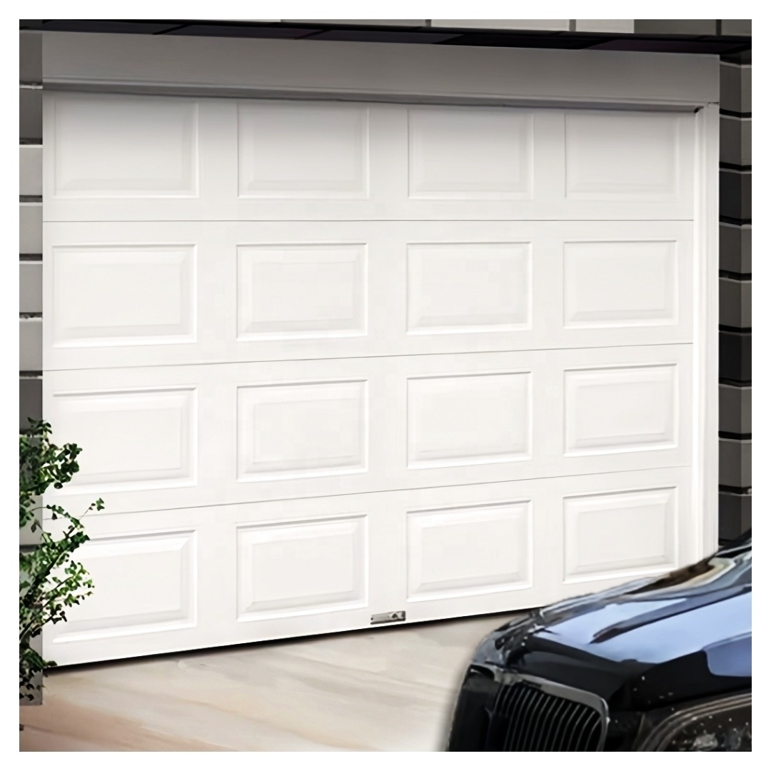 Easy clean commercial house rolling garage door panels vertical bifold insulated remote control sectional automatic garage door