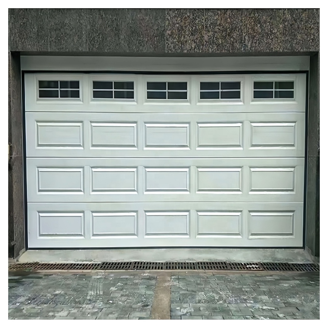 Hot selling Aluminum Automatic Garage Doors For Homes Sectional factory residential Insulated Garage Door Roll Up Garage Door