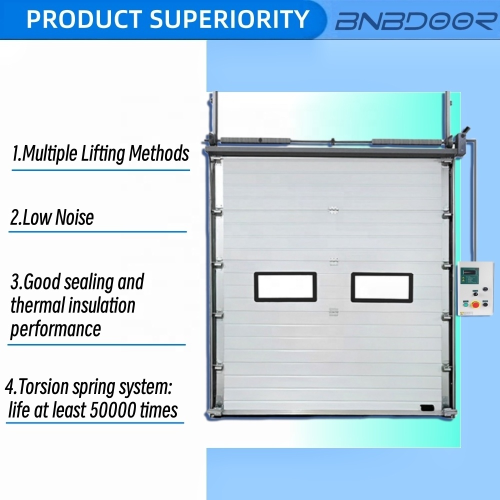 Hot Selling automatic Dust Proof Fast Door Combination industrial overhead rapid sound proof sliding Exterior double entry Doors