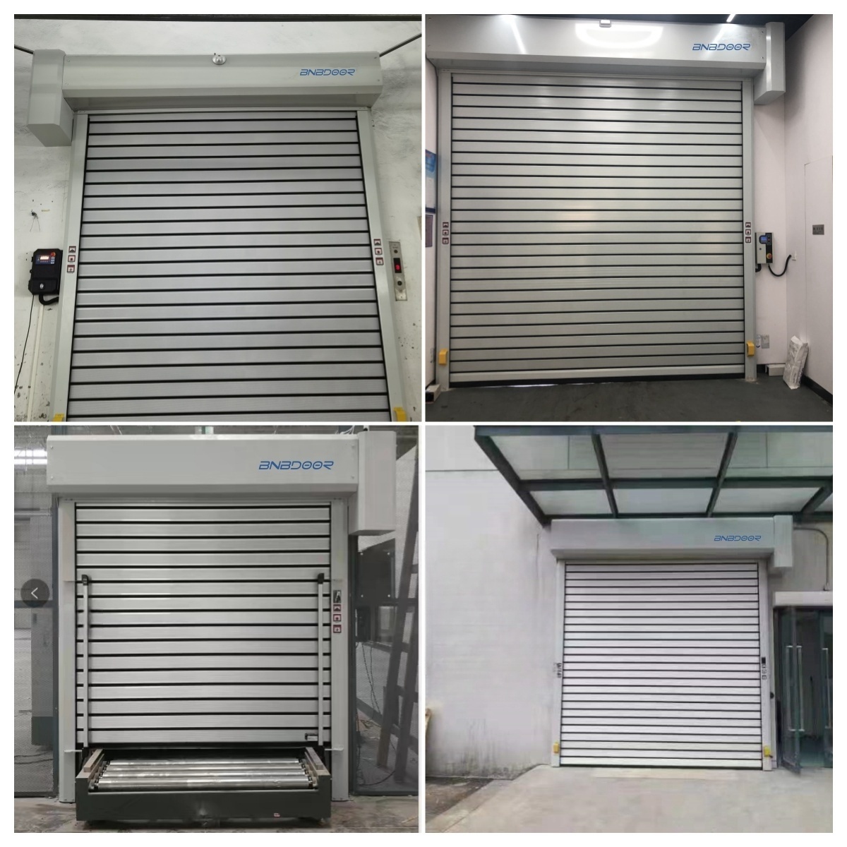 Hot Selling metal automatic high speed rolling rapid door security roller shutter aluminum alloy  roller fast rapid door