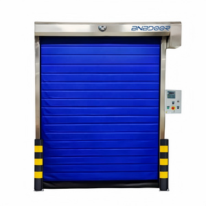 Hot Sale automatic external high speed warehouse roll up workshop other roll up shutters freezer door pvc cold room fast door