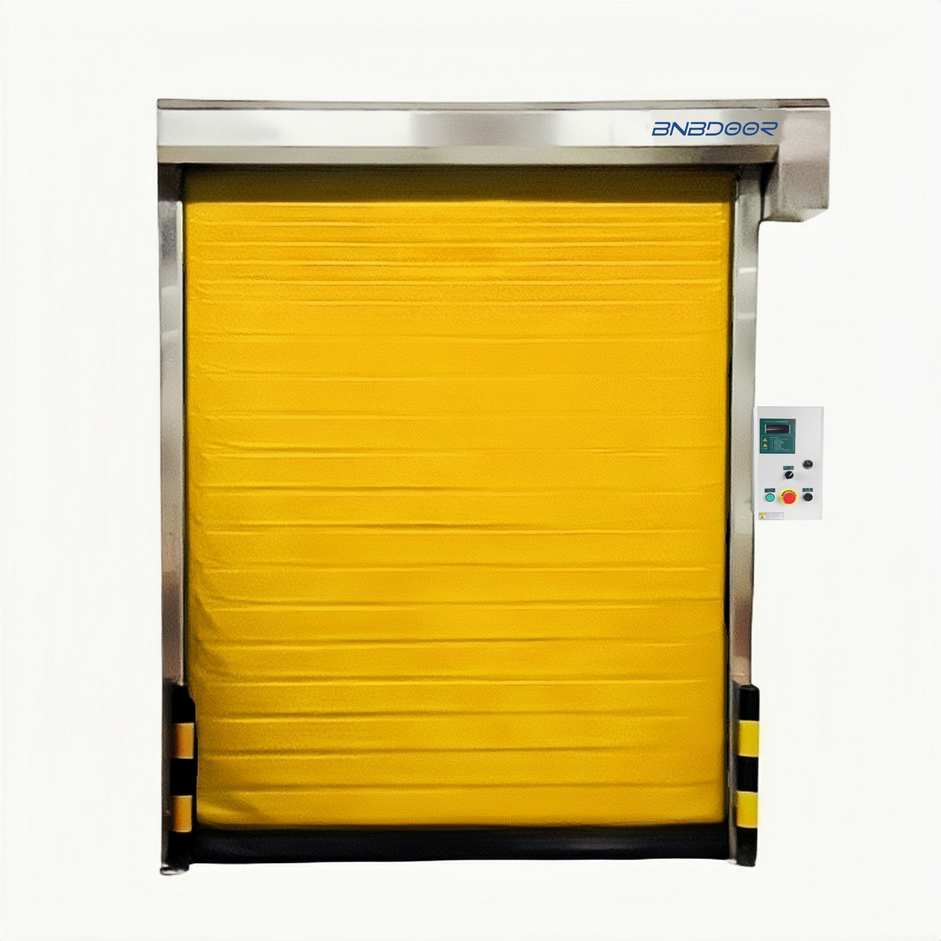 Commercial insulated pvc roller shutter automatic rapid rolling workshop quick high speed cold storage door for cold room