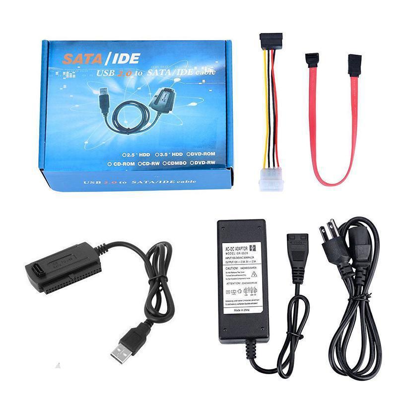 Super Dragon ide cable USB 3.0 to ide sata adapter ide to sata converter for Laptop with cd dvd drive cable