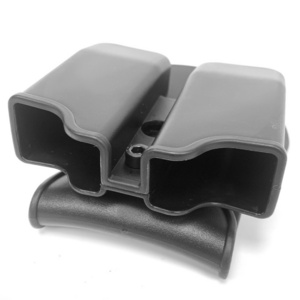 Universal Magazine Holder Carrier for 9mm/.40 Dual Stack Mag Magazine Pouch with Belt Clip Double Magazine Holster