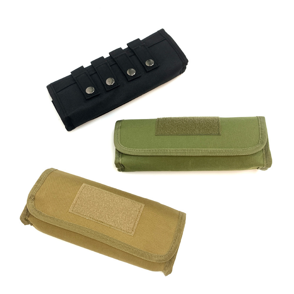 Molle Holder Ammo Bullet Cartridge Tactical 12 Gauge Shell Pouch