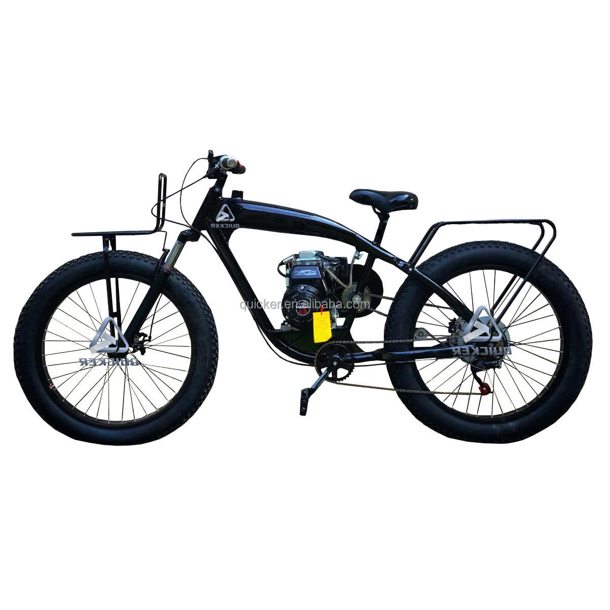 Gas Bike moped push bike motor 79cc Powered Fat Tire Bike Gas Motor Kit Bicimotor 4 Stroke Motorized Bicycle