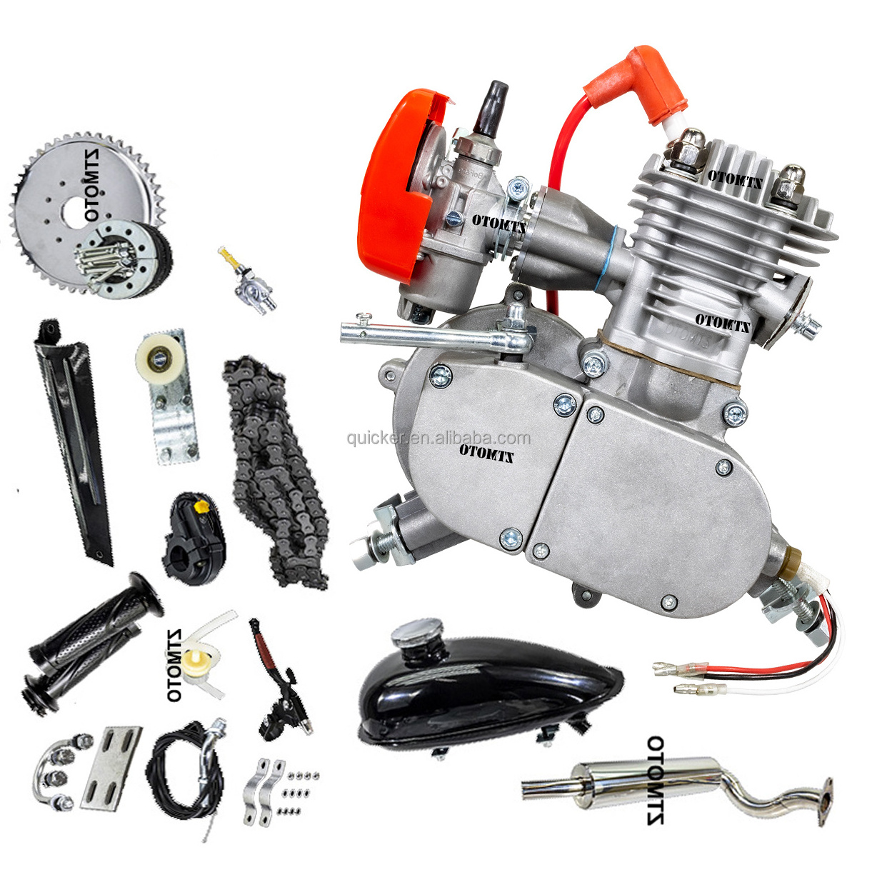 Bicicleta 85cc Phantom 85 bicycle engine kit 2 stroke bike motor motorised / motorized bicycle