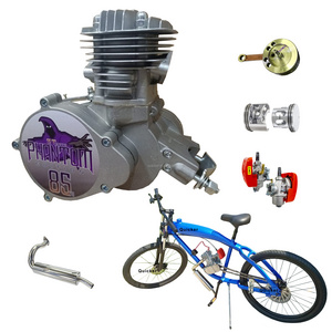 ZTMOTO 4 stroke 2 stroke Dirt bike mini motor 80cc 85cc 26in / 24in / 20in racing bicycle engine set